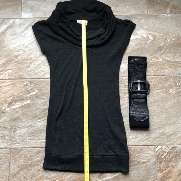 Cowl Neck Sweater Dress (Size S) - Picture 5 of 5